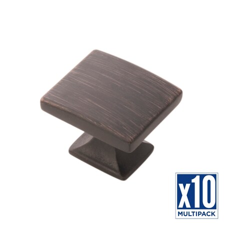 Hickory Hardware Knob 1-7/16 Inch X 1-1/4 Inch, 10PK H076699-VB-10B